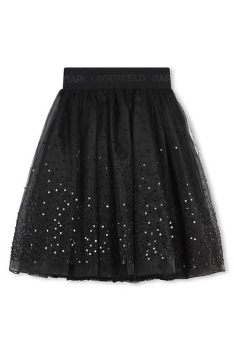 KARL LAGERFELD Rock schwarz