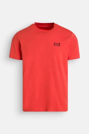 EA7 T-Shirt dunkelorange