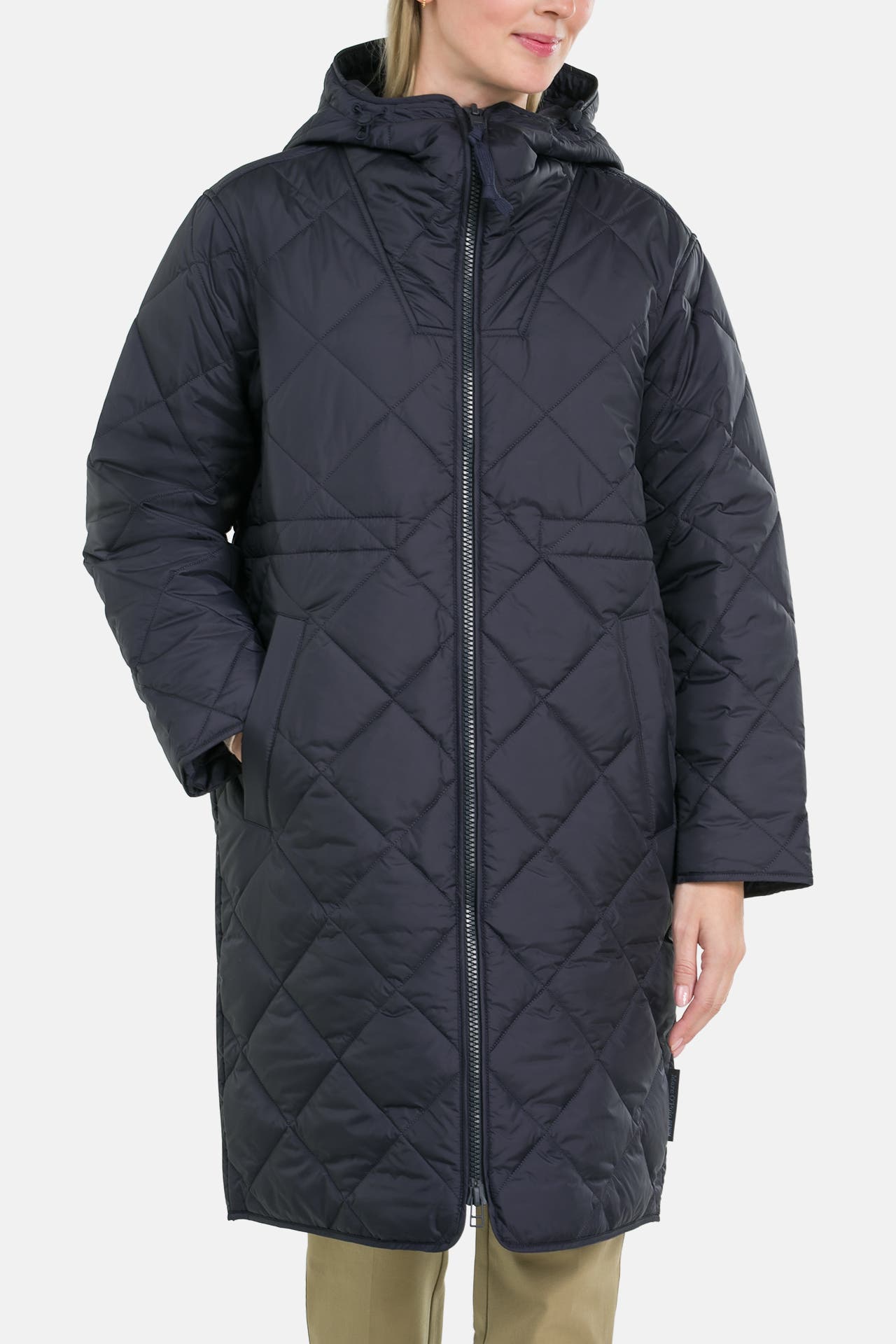 MARC O'POLO DENIM Light-Steppmantel dunkelblau, Bild 1