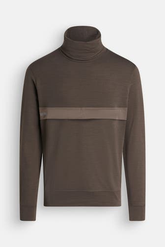 SUPER.NATURAL Sweatshirt dunkelbraun