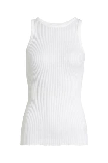 ROSEMUNDE Seidenmix-Top 'Belize' weiß