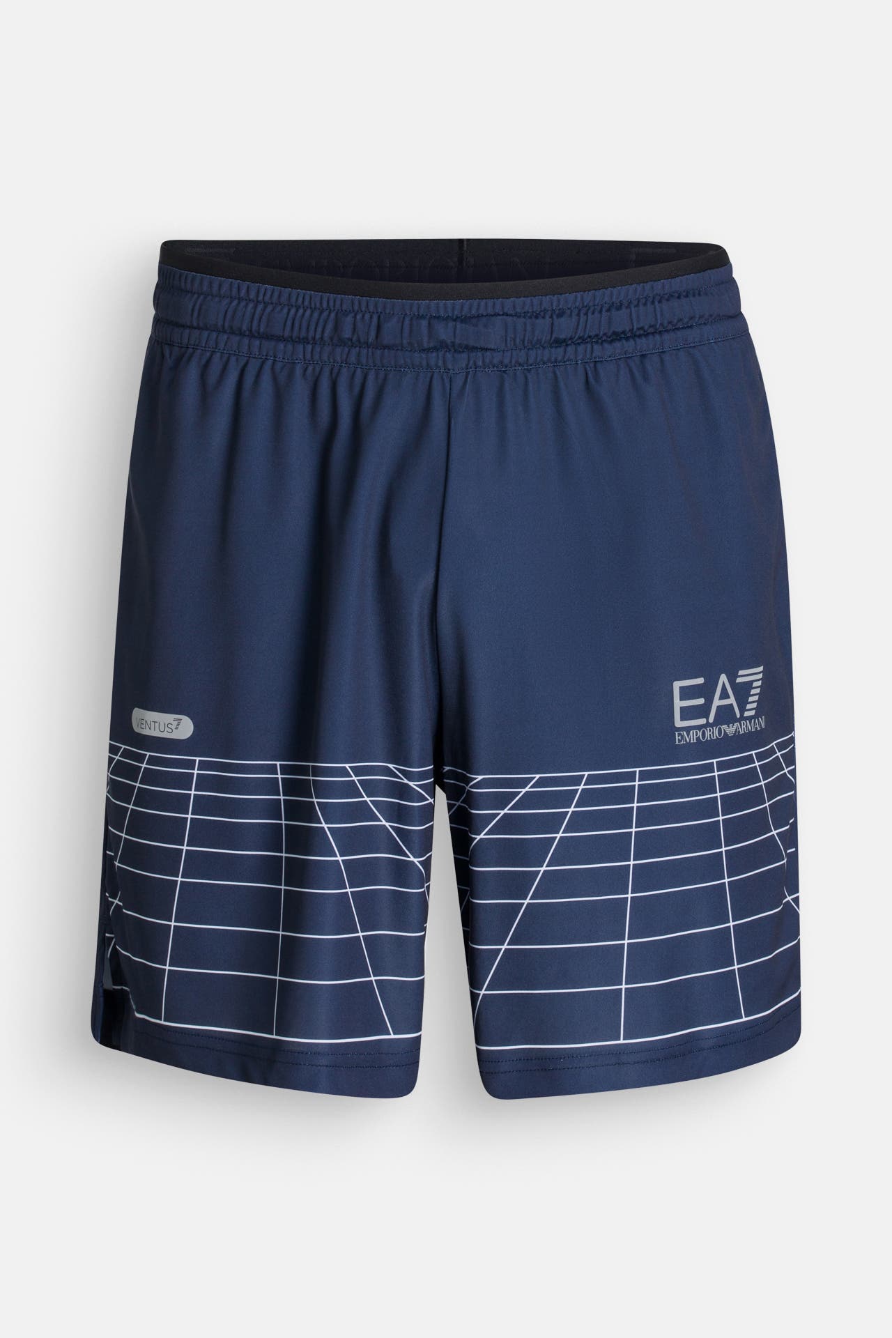 EA7 Shorts navy kariert, Bild 1