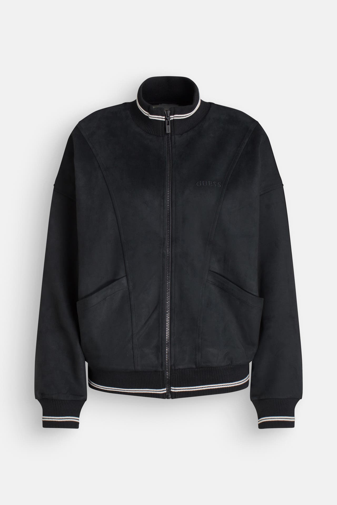GUESS Collegejacke schwarz, Bild 1
