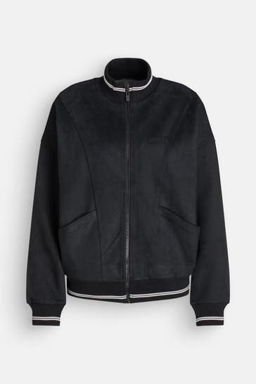 GUESS Collegejacke schwarz