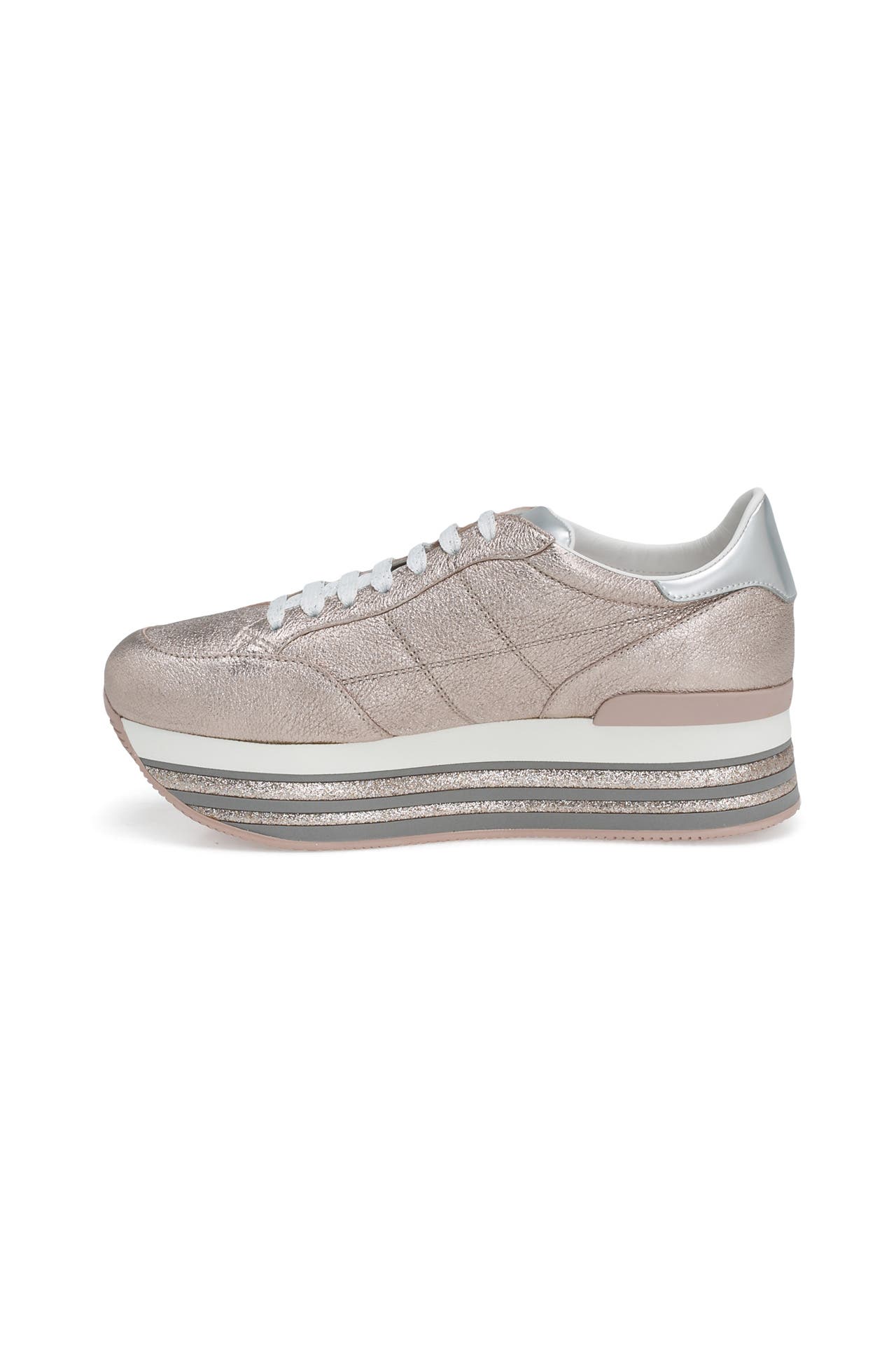 HOGAN Plateau Sneaker beige gunstig online kaufen Outletcity