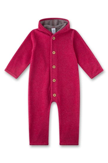SANETTA Wollmix-Overall magenta