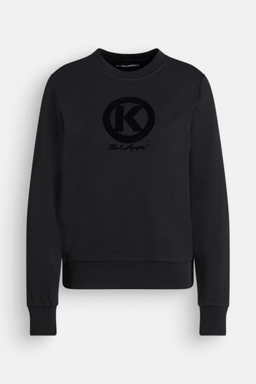 KARL LAGERFELD Sweatshirt schwarz