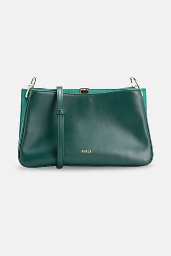 FURLA Umhängetasche 'Agata M' dunkelgrün