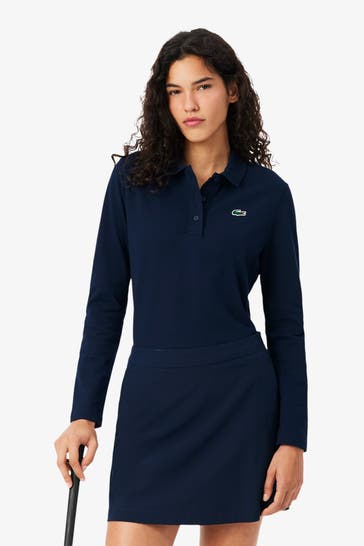 LACOSTE Polo-Shirt dunkelblau
