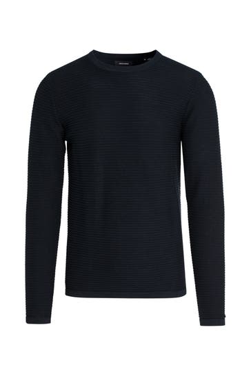 JACK & JONES Strickpullover dunkelblau