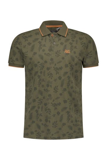 NEW ZEALAND AUCKLAND Polo-Shirt gemustert