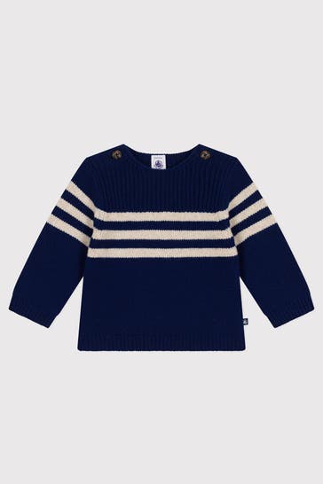 PETIT BATEAU Strickpullover gestreift