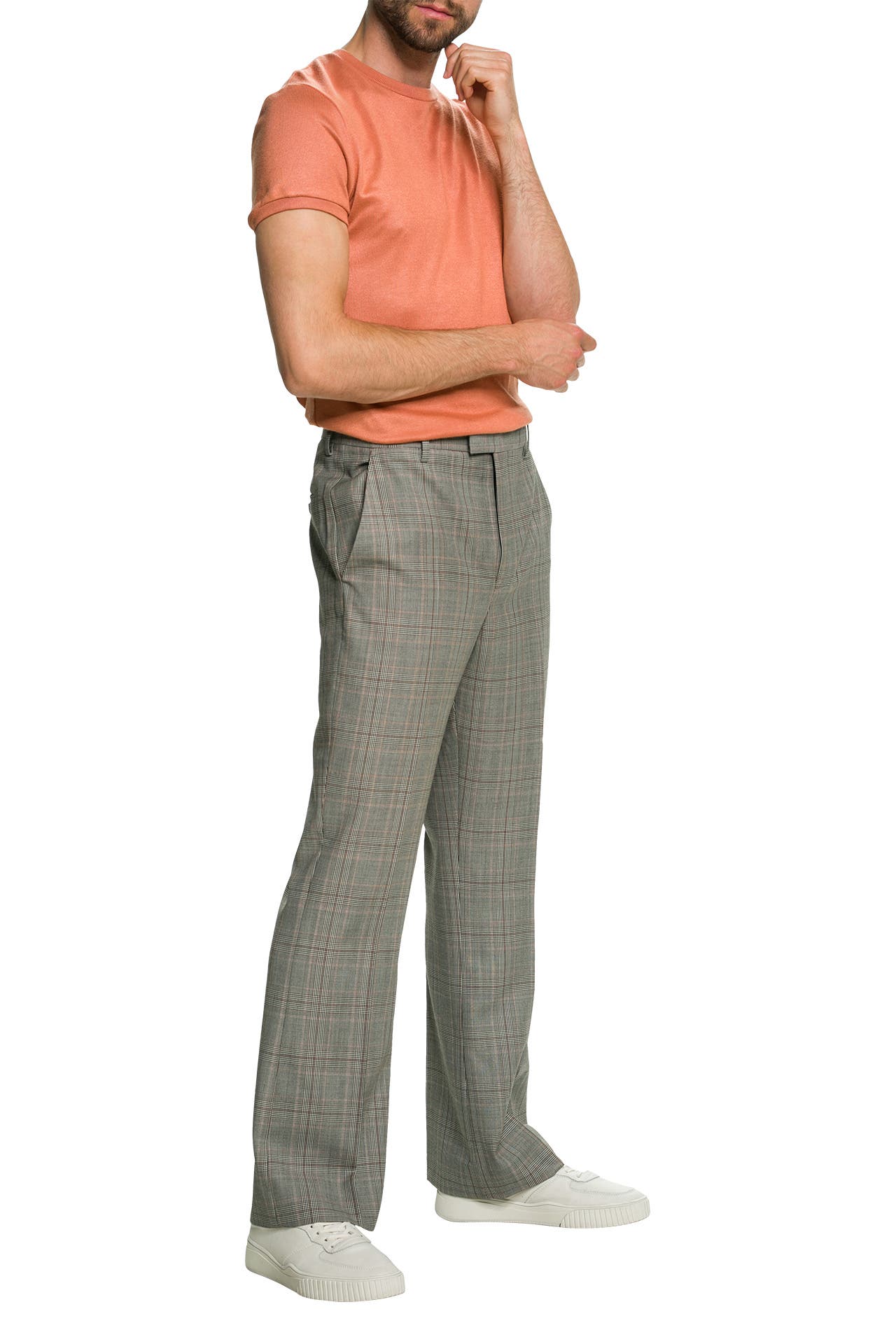 GANT Stoffhose grau kariert, Bild 1
