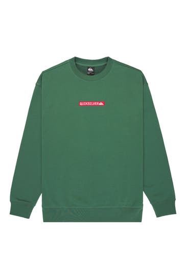 QUIKSILVER Sweatshirt dunkelgrün