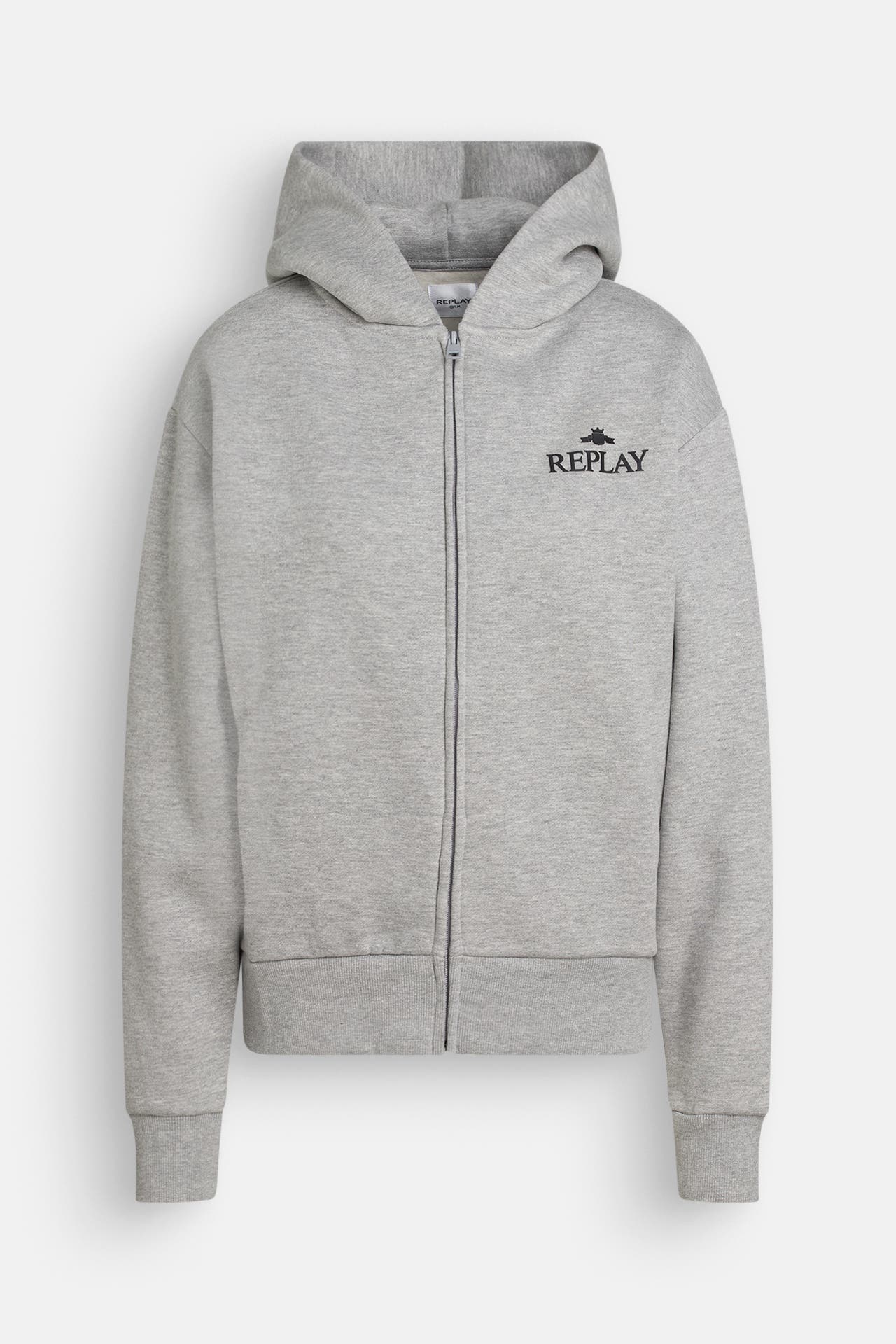 REPLAY Sweatjacke grau meliert, Bild 1