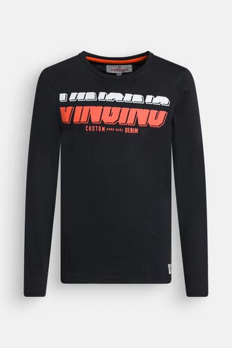 VINGINO Longsleeve 'Jasti' schwarz