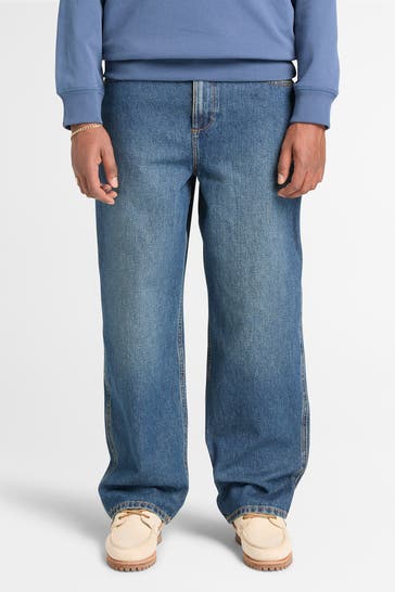 TIMBERLAND Jeans blau wide
