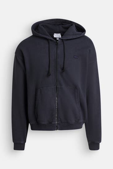 LACOSTE Sweatjacke schwarz unisex