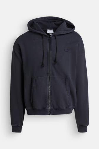 LACOSTE Sweatjacke schwarz unisex