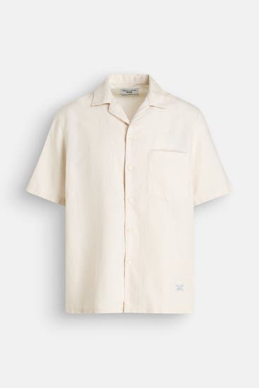 MARC O'POLO - Leinenmix-Hemd creme