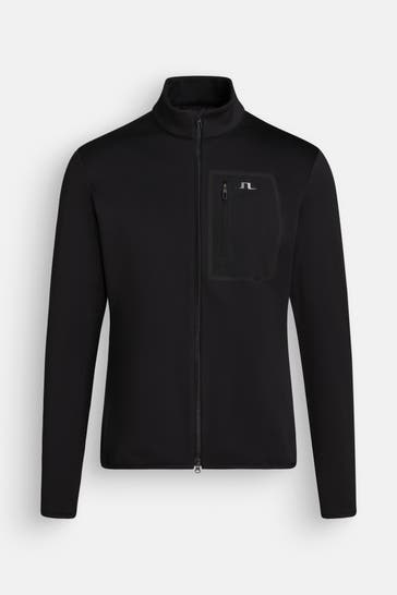 J.LINDEBERG SPORTSWEAR Midlayer 'Wayne Polartec' schwarz