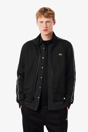 LACOSTE Sweatjacke schwarz