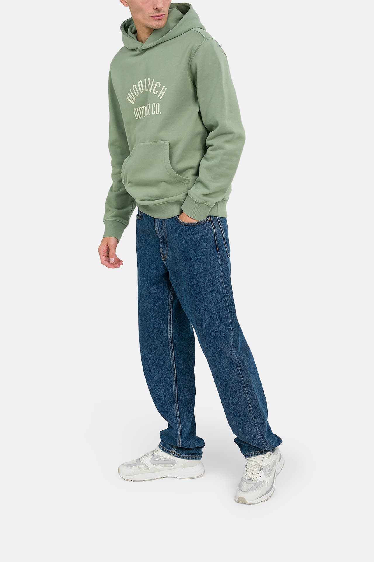 WOOLRICH Hoodie pastellgrün, Bild 1
