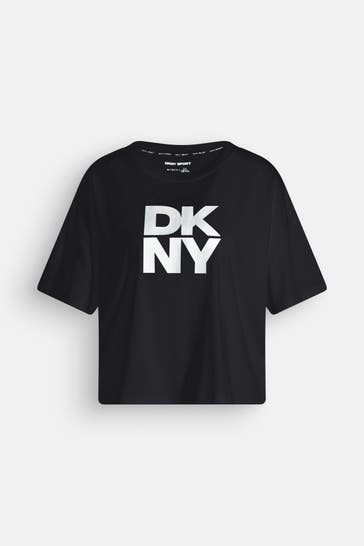 DKNY T-Shirt schwarz