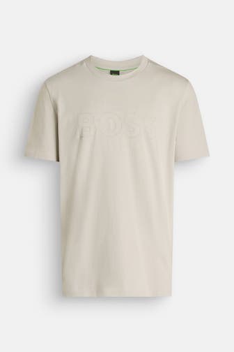 BOSS GREEN T-Shirt sand