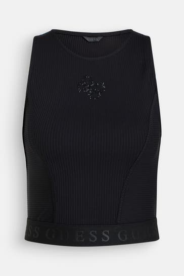 GUESS Top 'Emi' schwarz