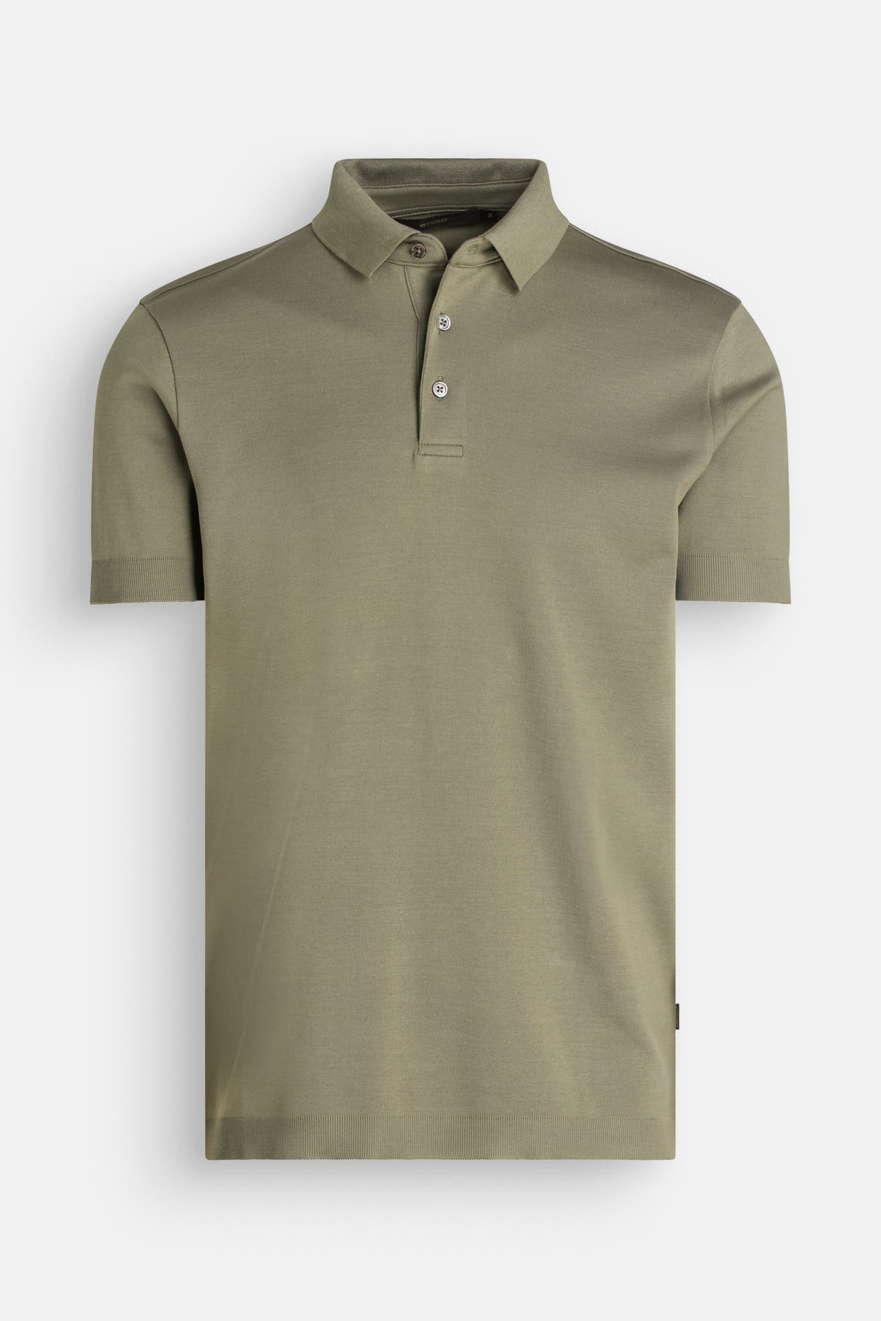 WINDSOR. Polo-Shirt 'Floro' graugrün, Bild 1