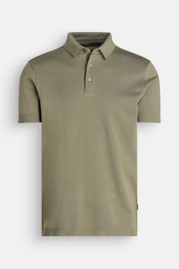 WINDSOR. Polo-Shirt 'Floro' graugrün
