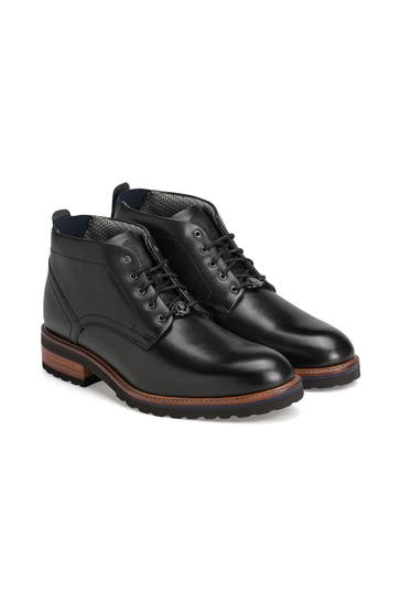 GORDON & BROS Lederschnürer 'Berlin-G' schwarz