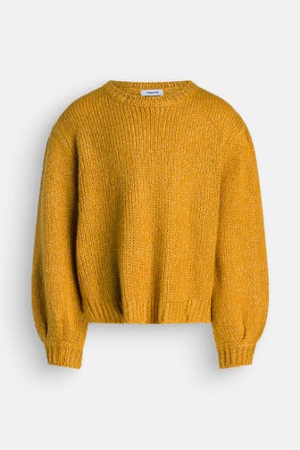 MAYORAL Strickpullover 'Fantasie' senfgelb