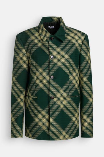 BURBERRY Wolljacke zweifarbig