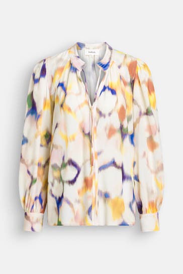 BA&SH Blusenshirt gemustert