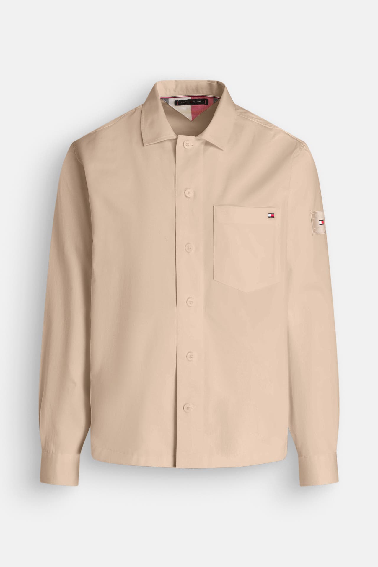 TOMMY HILFIGER Overshirt hellbraun, Bild 1