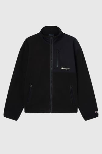 CHAMPION Fleecejacke schwarz