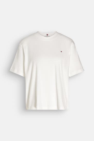 TOMMY HILFIGER T-Shirt weiß