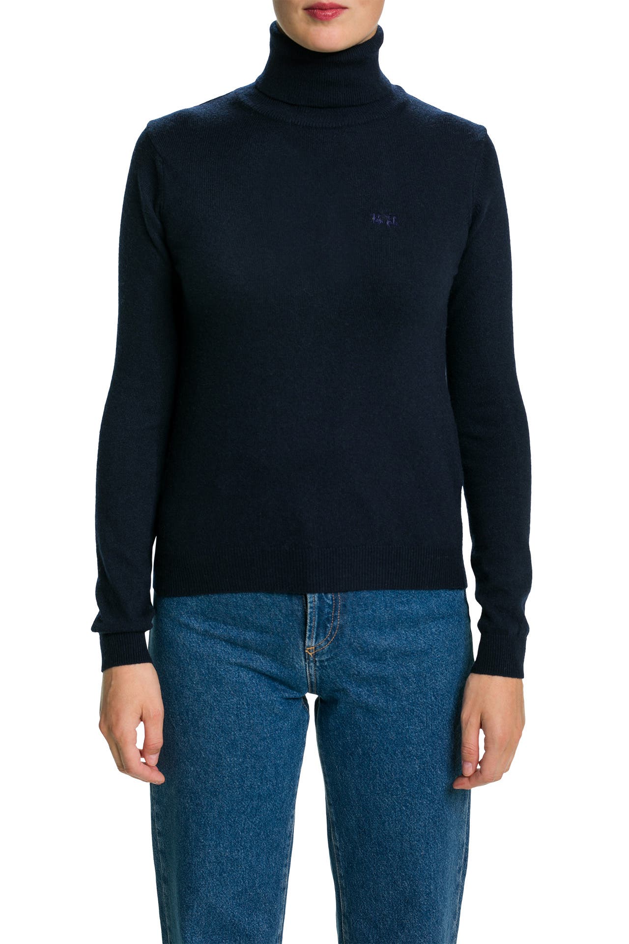LA MARTINA Rollkragenpullover dunkelblau, Bild 1