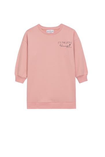 DANAMADE Sweatkleid 'Elena' altrosa