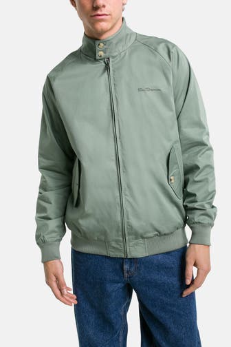 BEN SHERMAN Übergangsjacke graugrün