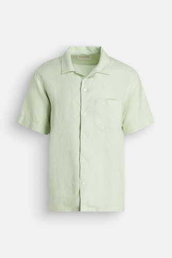 CLOSED Kurzarmhemd lindgrün