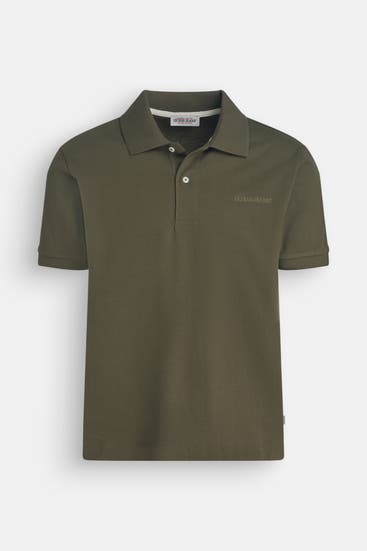 GUESS - Polo-Shirt oliv