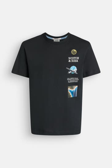 SCOTCH & SODA T-Shirt mehrfarbig