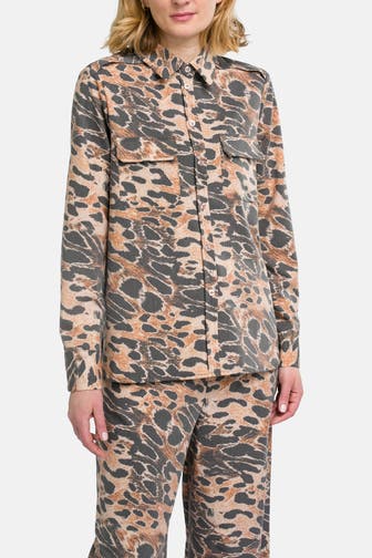 MISS GOODLIFE Casual-Bluse gemustert