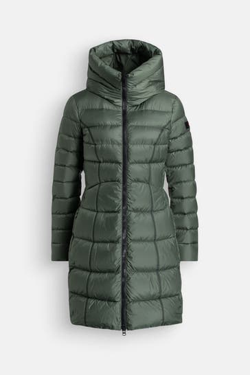 PEUTEREY Daunenmantel 'Levaria' dunkelgrün