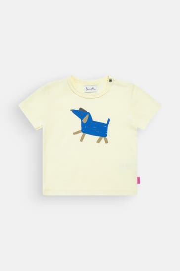SANETTA T-Shirt hellgelb
