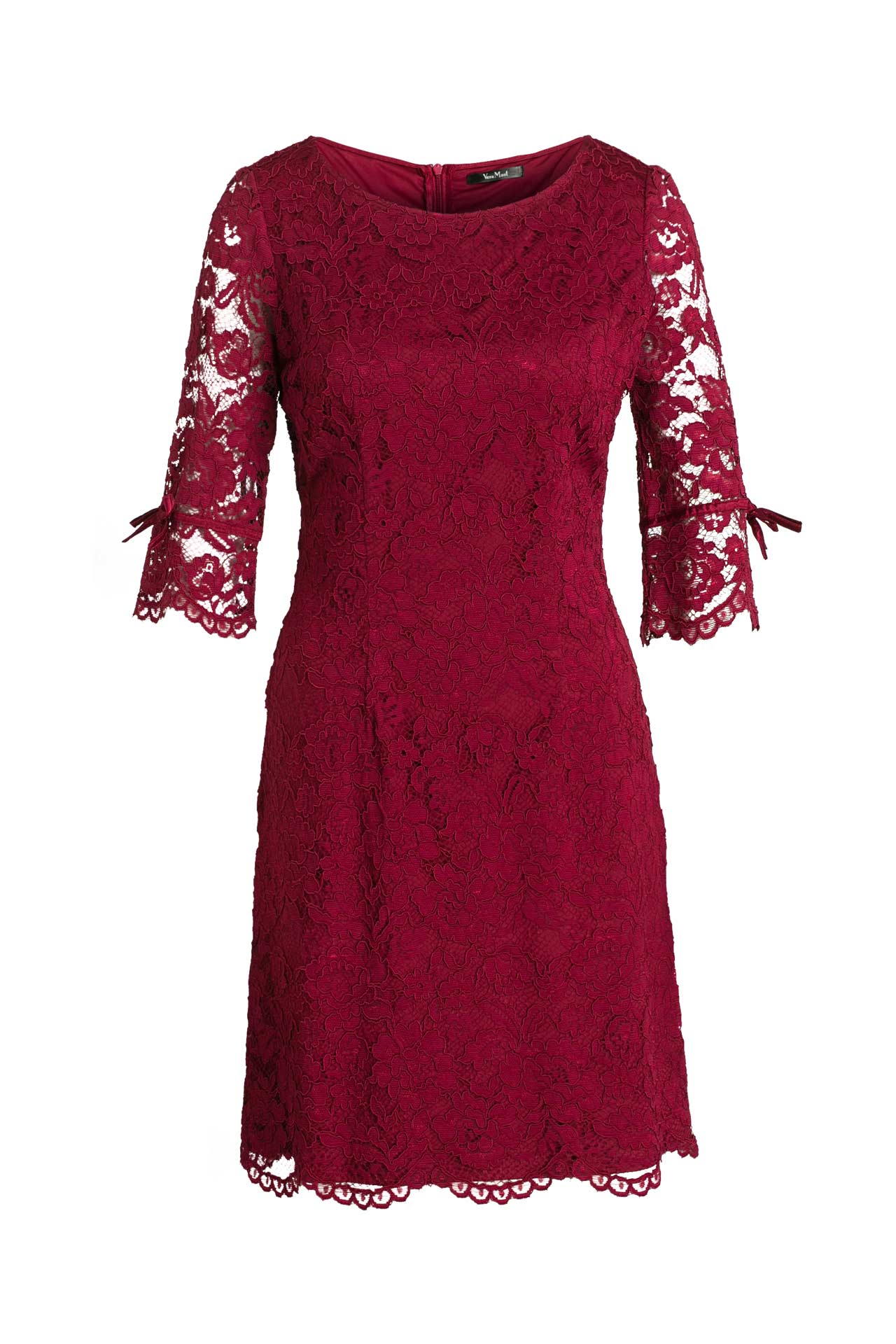Spitzenkleid Bordeaux