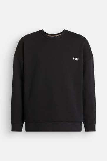 BOSS Sweatshirt schwarz